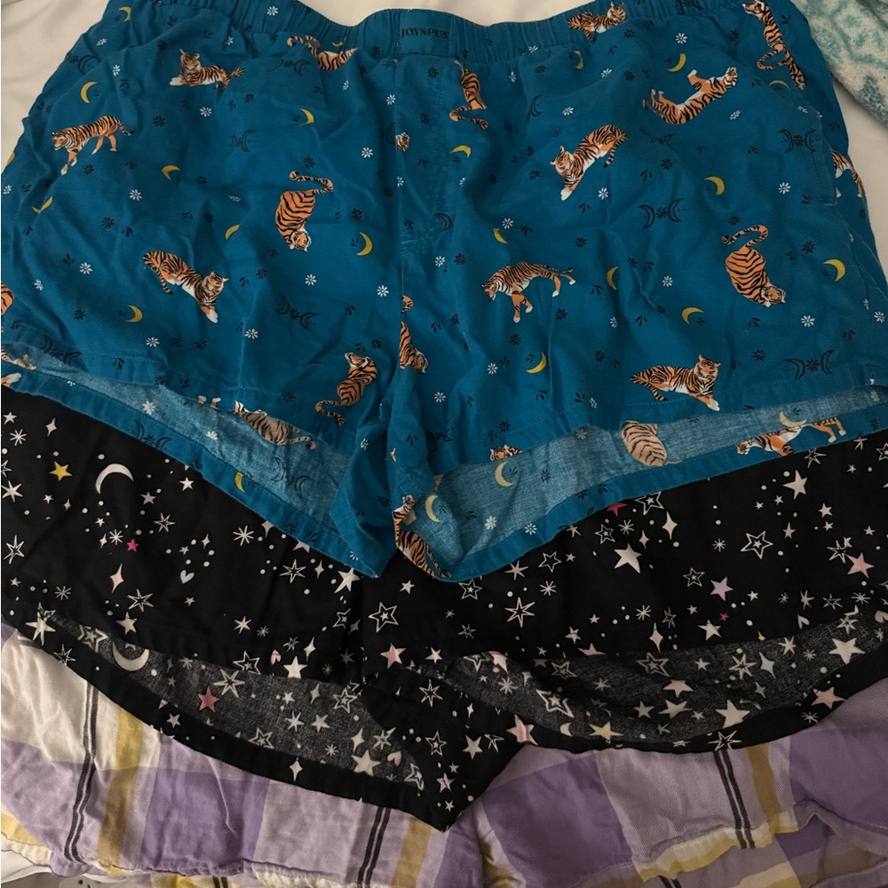Pack of 3 women sleep shorts or lounge shorts